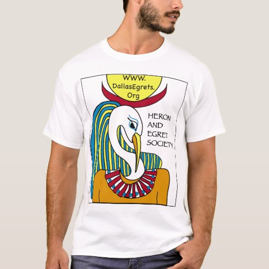 Heron & Egret Society T-shirt (Voorkant)