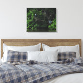 Heron en Lazy River Canvas Print (Insitu (Slaapkamer))