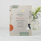 Heron Frame Uitnodiging (Staand voorkant)