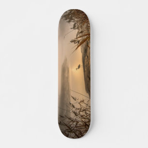 Heron Heaven - Landschap op het meer Persoonlijk Skateboard