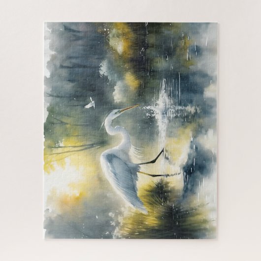 Heron Hunting Legpuzzel (Verticaal)