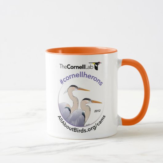 Heron Illustration Mok (Rechts)