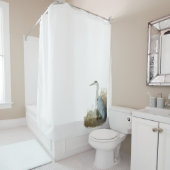 Heron in Marsh Edge Shower Curtain Douchegordijn (In situ)