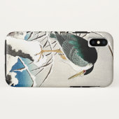 Heron in Snow, kunst van Ohara Koson Case-Mate iPhone Case (Achterkant (horizontaal))