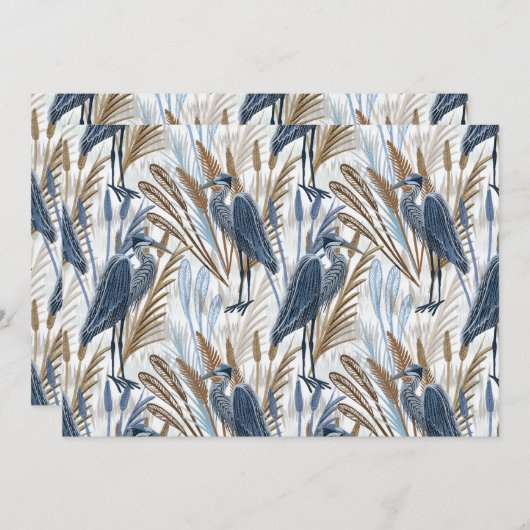 Heron Kaart (Voorkant / Achterkant)