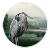 Heron Lake Keramische Knop (Voorkant)
