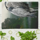 Heron Lake Theedoek (Gevouwen)