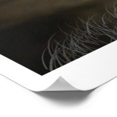 "Heron Moon" Art Print Poster (Hoek)