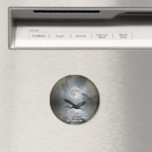 "HERON MOON" Wildlife kunstmagneten Magneet (Insitu (Vaatwasser))