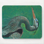 Heron mousepad muismat (Voorkant)