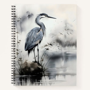 Heron Natuur Traditional Notitieboek