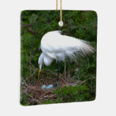 Heron Nest met Eieren Ornament (Rechts)