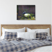 Heron P9687 Canvas Afdruk (Insitu (Slaapkamer))