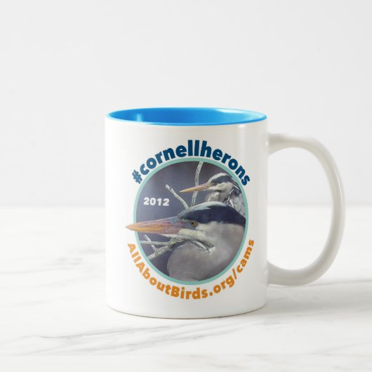 Heron Pair Foto Mok (Rechts)