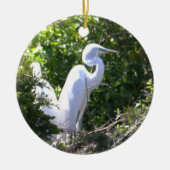 Heron Photo Ornament (Voorkant)