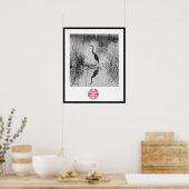Heron Poster (Keuken)