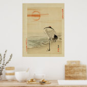 Heron slaapposter poster (Keuken)