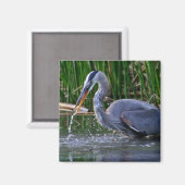 Heron Splash Magneet (Voorkant / Achterkant)