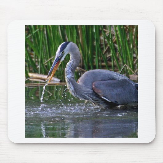 Heron Splash Muismat (Voorkant)