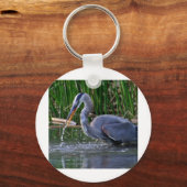 Heron Splash Sleutelhanger (Voorkant)