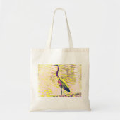 Heron Standing Tall Tote Bag (Voorkant)