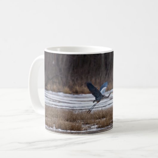 Heron Start Coffee Mok (Voorkant links)