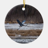 Heron-start Keramisch Ornament (Voorkant)