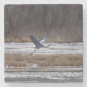 Heron-start Stenen Onderzetter (Voorkant)