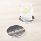 Heron-start Zandsteen Onderzetter (Zijkant)