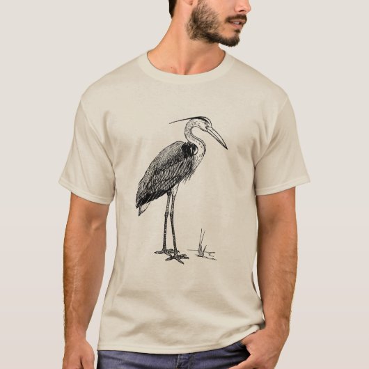 Heron T-shirt (Voorkant)