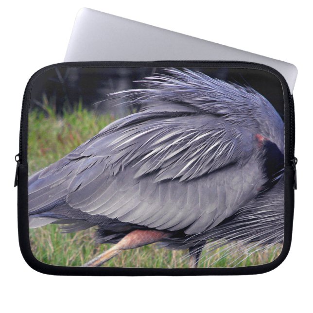 Heron Territory Laptop Sleeve (Voorkant)