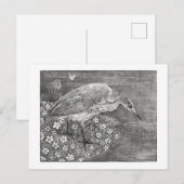 Heron - Theo van Hoytema -  kunst Briefkaart (Voorkant / Achterkant)