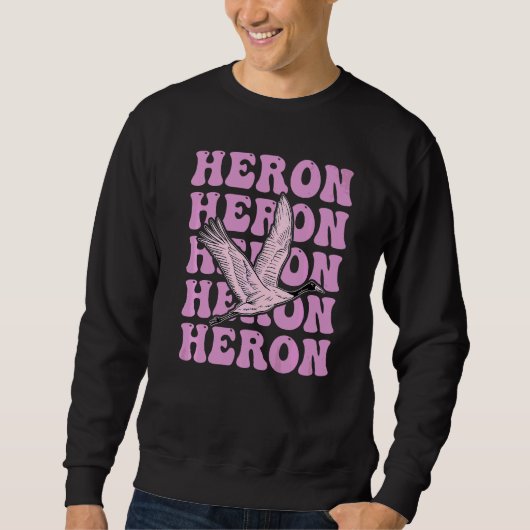 Heron voor een gret trui (Voorkant)