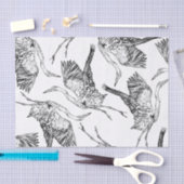 Heronpatroonpapier Tissuepapier (Craft)