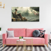Heronpsychologie Canvas Afdruk (Insitu (Woonkamer))