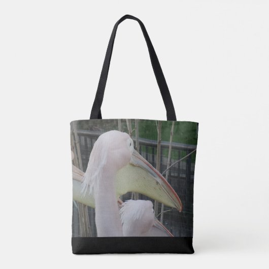 Herons Canvas tas (Achterkant)