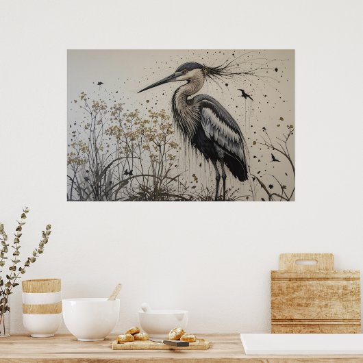 Heron's Elegantie Poster (Keuken)