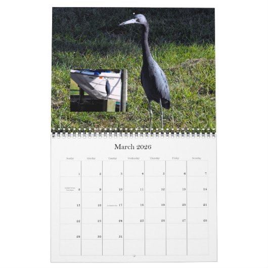 Herons Groot en Klein Kalender (Mar 2026)