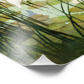 Herons in de zomer door Newell Convers Wyeth Foto Afdruk (Hoek)