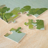 Herons in de zomer door Newell Convers Wyeth Legpuzzel (Zijkant)