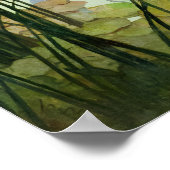 Herons in de zomer door Newell Convers Wyeth Poster (Hoek)