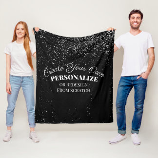Herontwerp of personaliseer: fleece deken