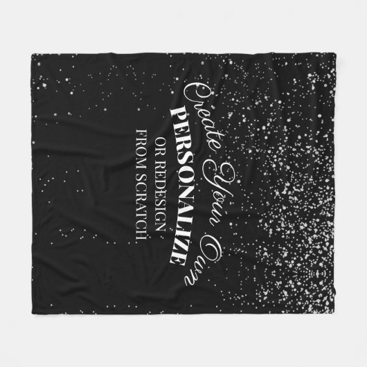 Herontwerp of personaliseer: fleece deken (Voorkant (Horizontaal))