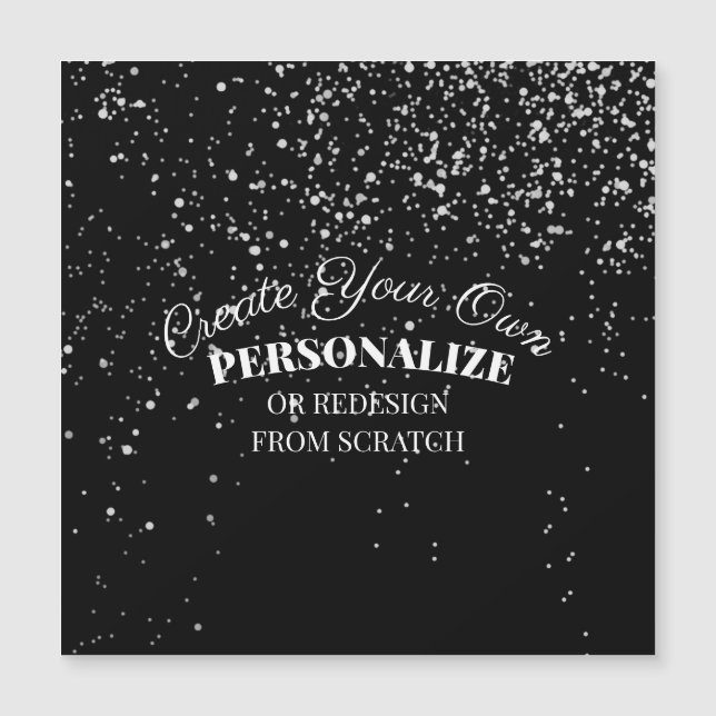 Herontwerp of personaliseer: magnetische Kaart (Voorkant)