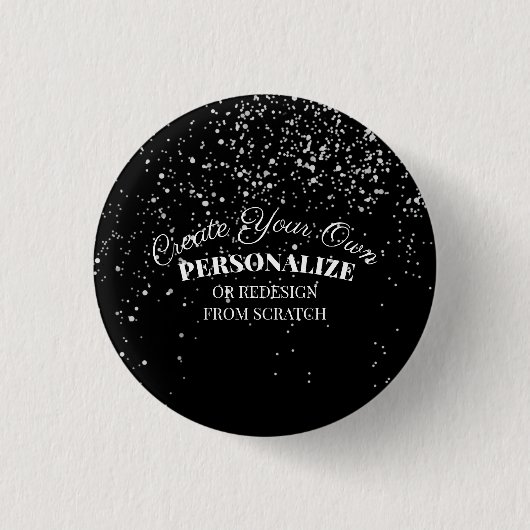 Herontwerp of personaliseer: ronde button 3,2 cm (Voorkant)