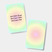 Herontwerp vanaf krassen - Ontdek dit Badge (Voor- en achterkant)