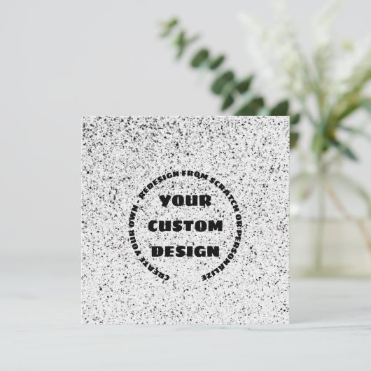 Herontwerp vanuit Scratch of personaliseer dit (Staand voorkant)