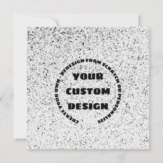 Herontwerp vanuit Scratch of personaliseer dit (Voorkant)