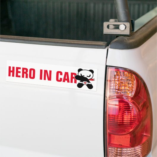 heropandbear bumpersticker (Op Truck)