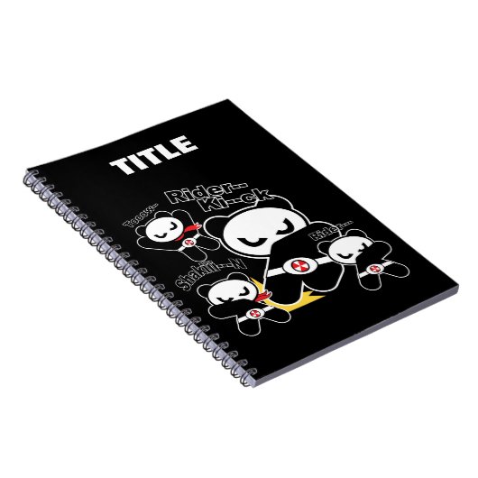 heropandbear notitieboek (Rechterzijde)